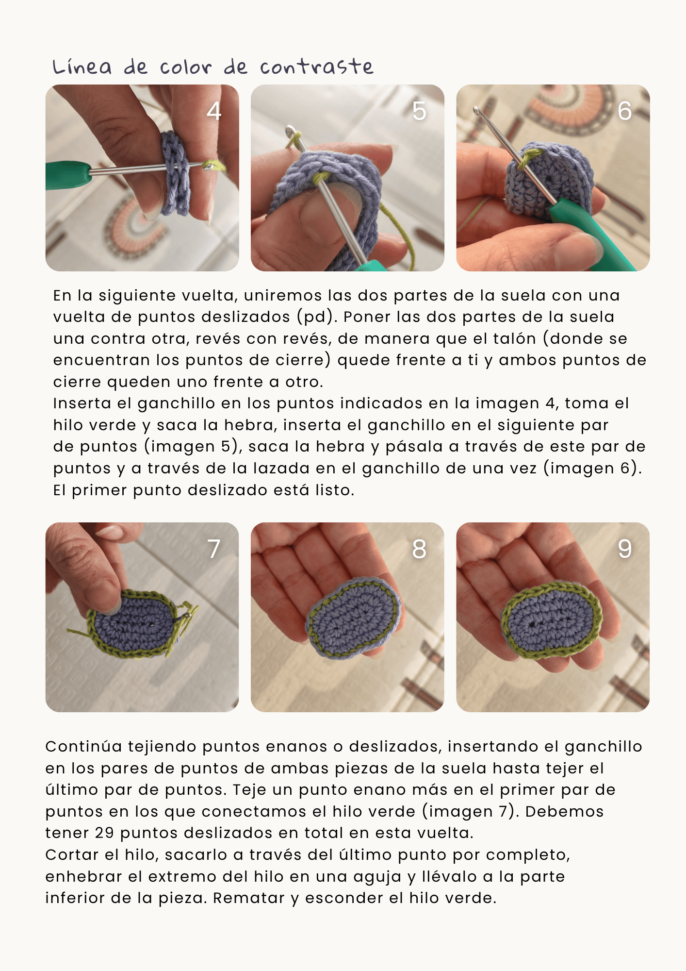 Patrón Amigurumi Brujita de Halloween – PDF descargable - Imagen 6