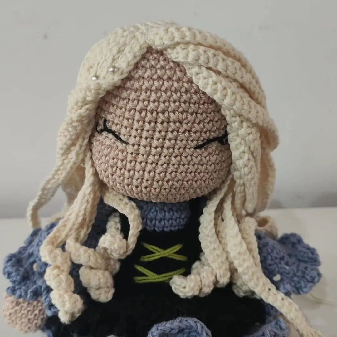 Patrón Amigurumi Brujita de Halloween – PDF descargable - Imagen 5